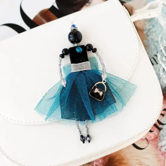 Abris Art Airy Topaz Pendant Doll Bead Embroidery Decoration Kit {1}