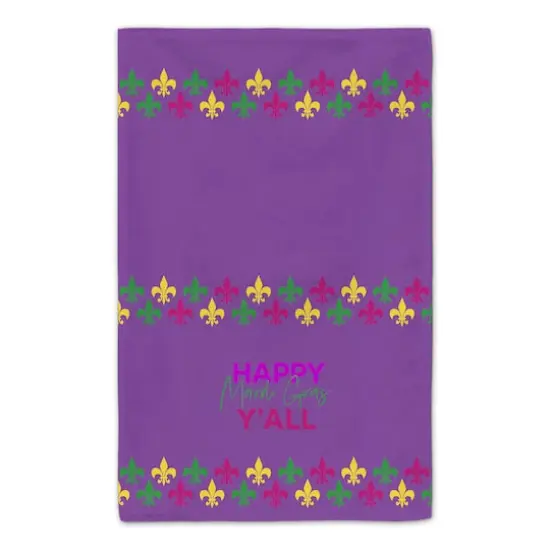 Happy Mardi Gras Tea Towel Set {5}