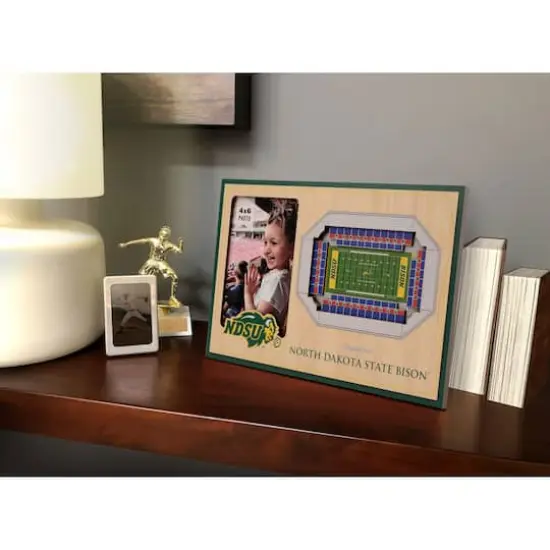 College Football 3D StadiumViews Picture Frame North Dakota State Bison {4}