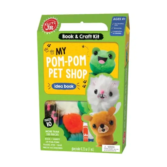 Klutz Jr. My Pom-Pom Pet Shop {3}