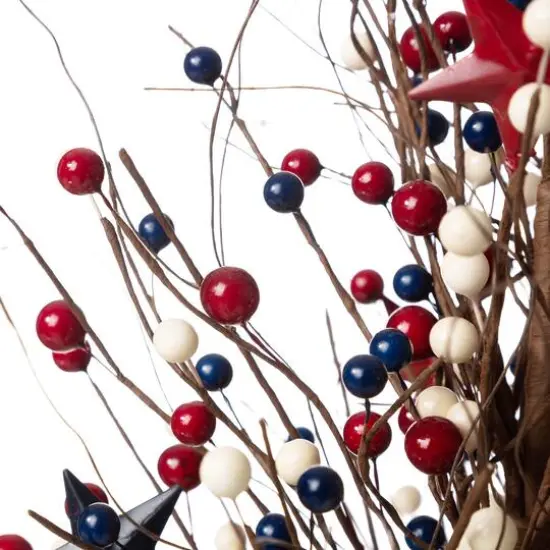 Glitzhome&reg; 20" American Berry Table Tree {6}