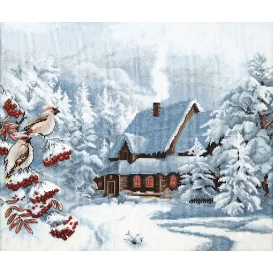 Charivna Mit Cross Stitch Kit Frosty Evening {1}