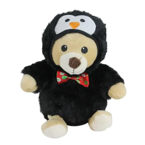 8" Teddy Bear Stuffed Animal Figures in Christmas Costumes {7}