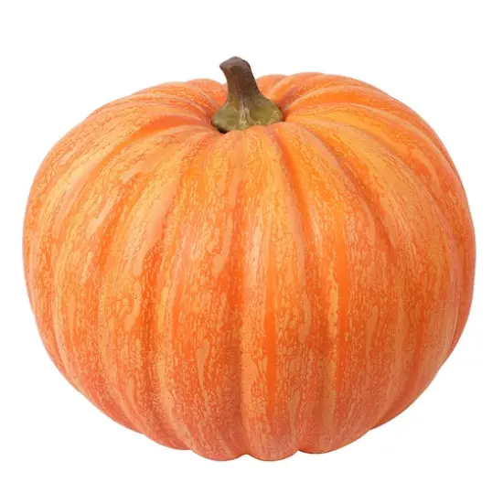 12" Round Orange Decorative Pumpkin by Ashland&reg; {1}