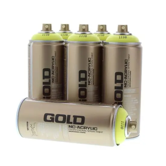 Montana&trade; Gold Acrylic Professional Spray Paint G1110 Brimstone {5}
