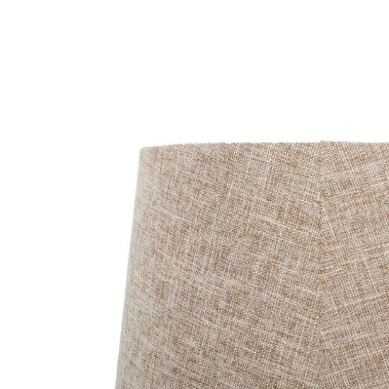 29" Brown Glass & Iron Coastal Table Lamp {6}