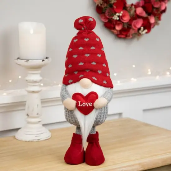 13.5" Plush Valentine's Day Love Gnome {3}