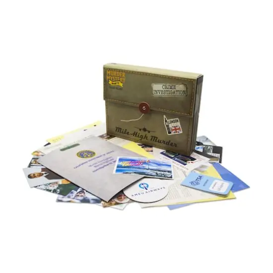 Murder Mystery Party Case Files: Mile-High Murder {1}