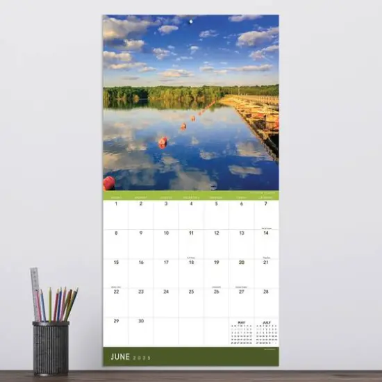 TF Publishing 2025 Ohio Wall Calendar {4}