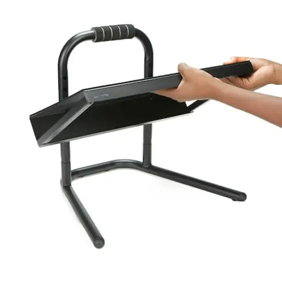 Mind Reader Black Ergonomic Foot Rest {5}