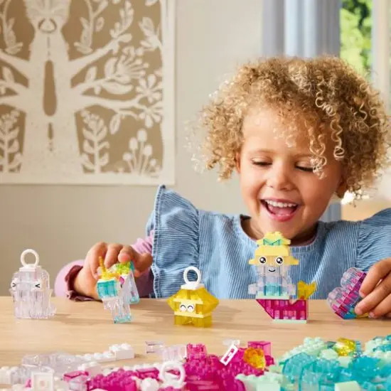 LEGO&reg; Classic Magical Transparent Box, Colorful Building Bricks Toy 11040 {6}