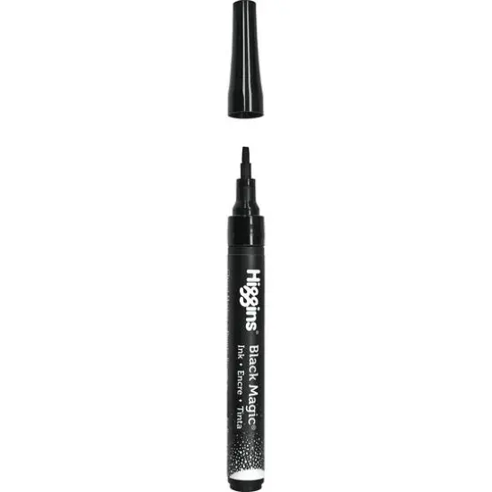 Higgins&reg; Black Magic&reg; Chisel Tip Ink Pump Marker, 2mm {3}