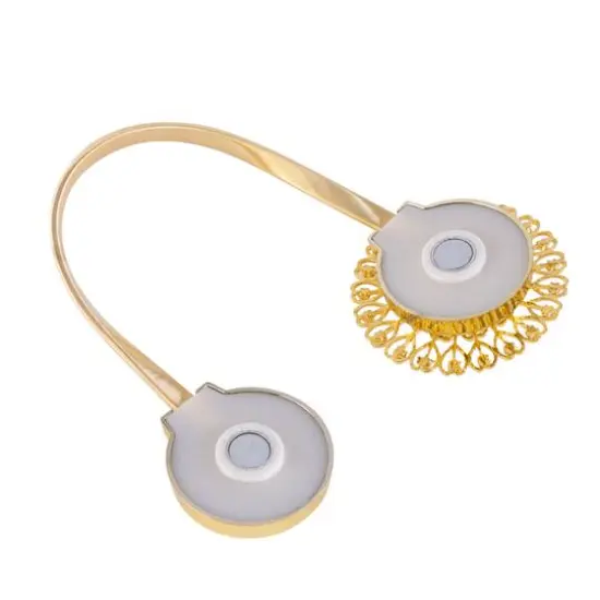 Simplify Gold Magnetic Curtain Tie Back {6}
