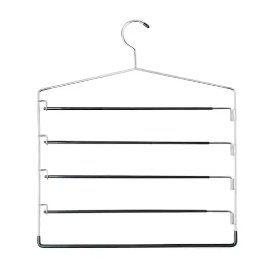 Honey Can Do 5-Tier Swing Arm Pant Hangers, 2ct. {1}