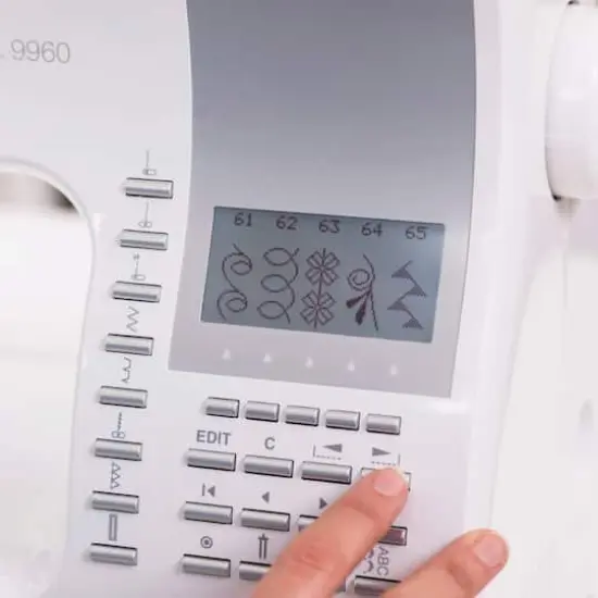 SINGER&reg; 9960 Quantum Stylist&trade; Computerized Sewing Machine {8}