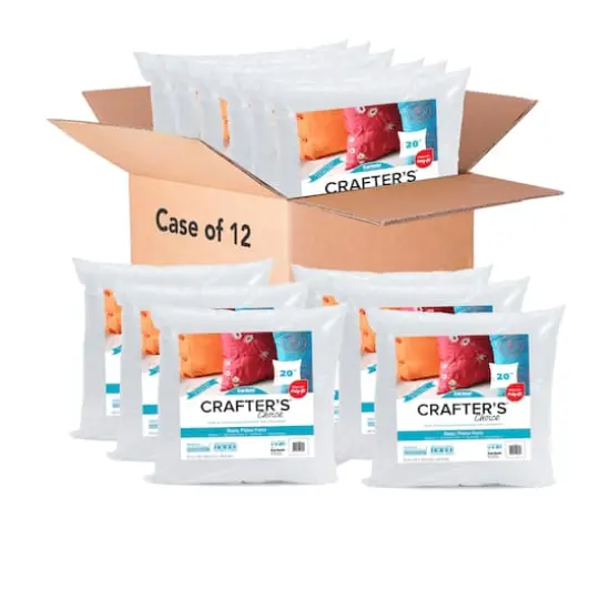 Crafter's Choice&reg; 12ct. Pillow Insert, 20'' x 20'' {1}