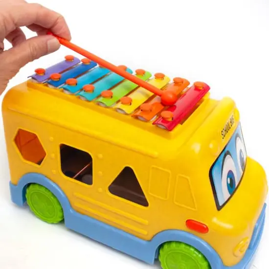 Roo Crew Xylophone School Bus Shape & Sort {3}