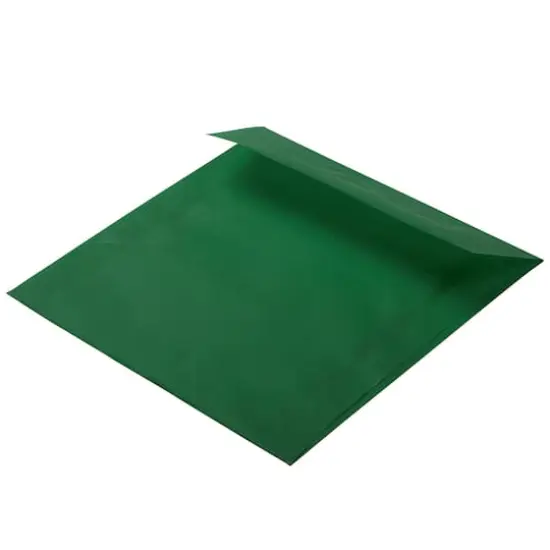 JAM Paper 6" x 6" Translucent Vellum Invitation Envelopes, 25ct. Racing Green {5}