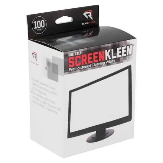 Read Right&reg; Screen Kleen&trade; One Step Screen Cleaner Wet Wipes, 100ct. {3}