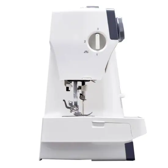 Janome 1522-BL 22-Stitch Mechanical Sewing Machine with Wide Sewing Bed {3}