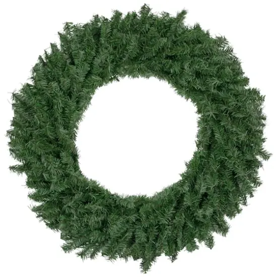 3ft. Green Canadian Pine Artificial Christmas Wreath {4}