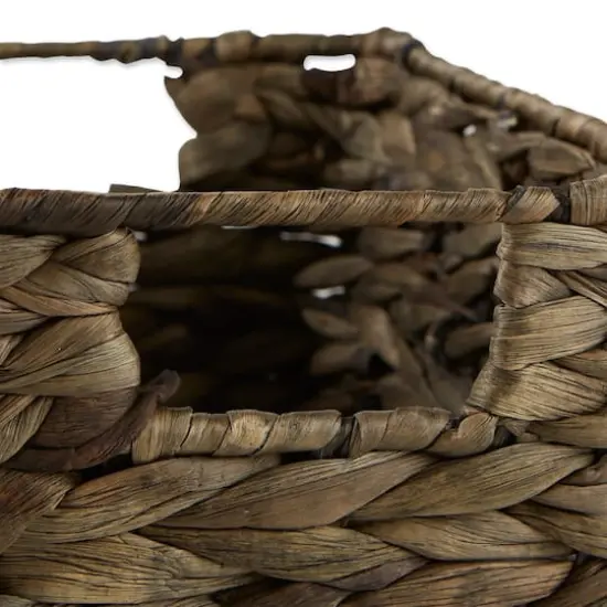 DII&reg; Graywash Hyacinth Basket Set {3}