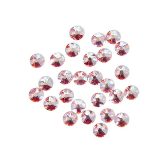 SS20 Round Hotfix Austrian Crystals by Bead Landing&trade;, 40ct. Light Rose AB {1}
