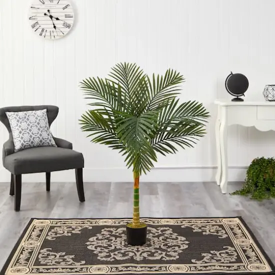 4ft. Potted Golden Cane Palm Tree {4}
