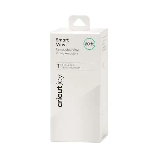 Cricut Joy&trade; Removable Smart Vinyl&trade; 20ft. Value Roll White {1}