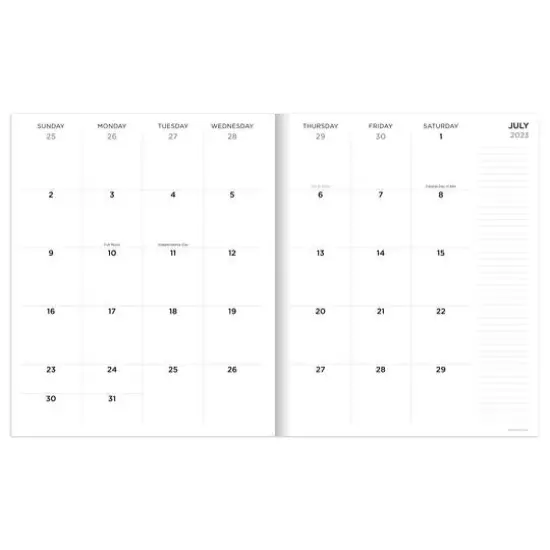 TF Publishing 2023 - 2024 Peace Love Large Monthly Planner {3}