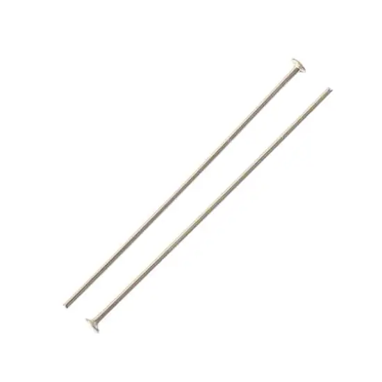 1" Sterling Silver Head Pins, 20ct. by Bead Landing&trade; {3}