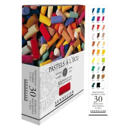 Sennelier Extra-Soft Pastel Half Stick Set, 30ct. {4}