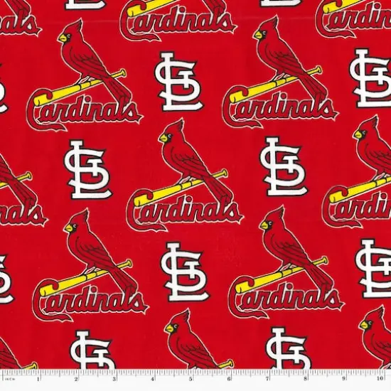 MLB St. Louis Cardinals Cotton Fabric {3}