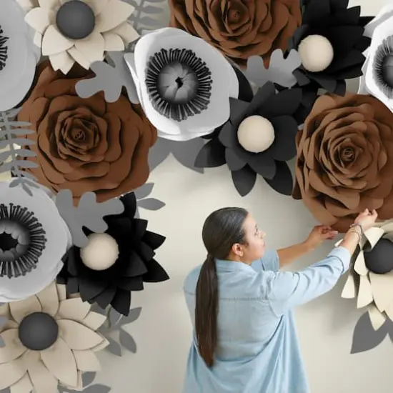 Cricut&reg; Neutrals 24" x 28" Cardstock Sampler, 50 Sheets {5}