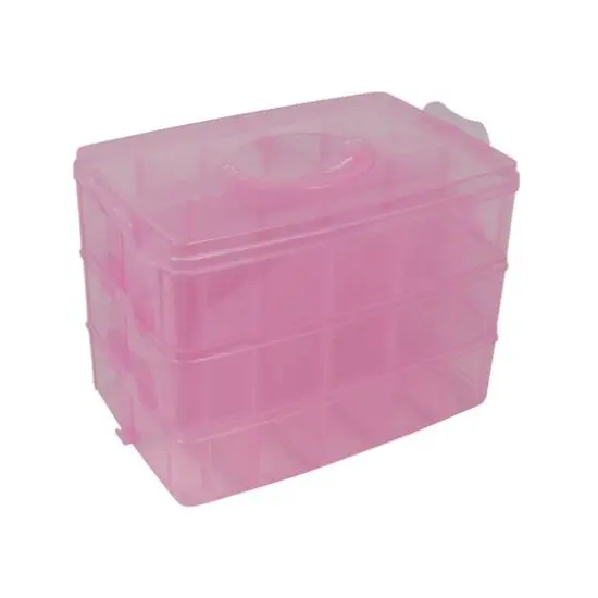 Everything Mary Pink Stackable Storage Container {8}