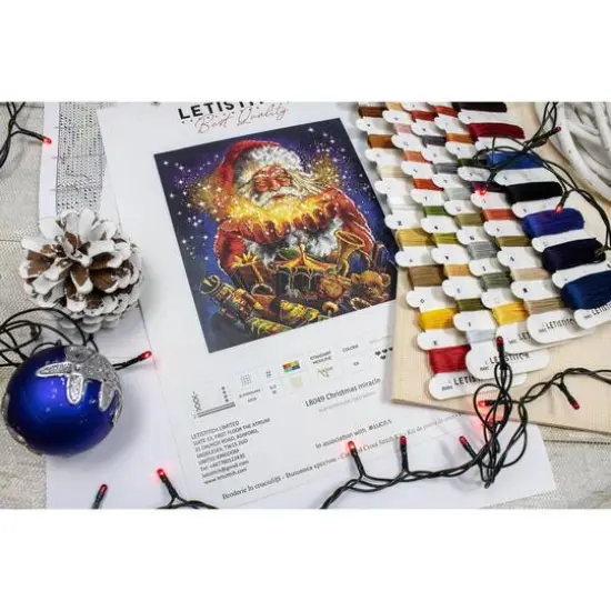 Letistitch Christmas Miracle Counted Cross Stitch Kit {11}