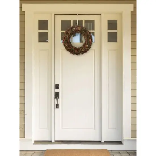 DII&reg; Berry Pinecone Holiday Wreath {3}