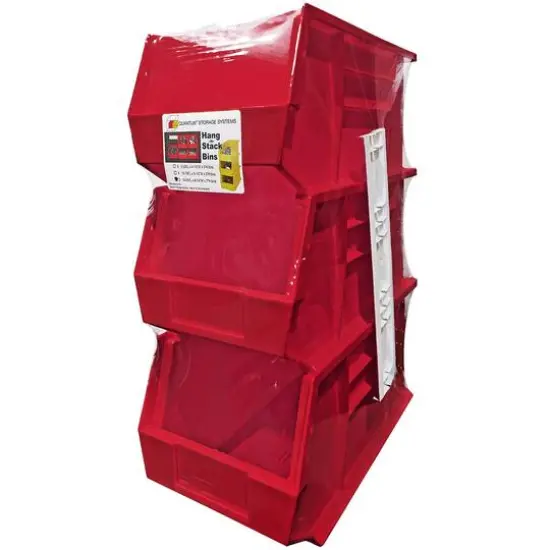 Quantum Storage Systems&reg; ULTRA Stack & Hang 3 Bin Set Yellow {2}