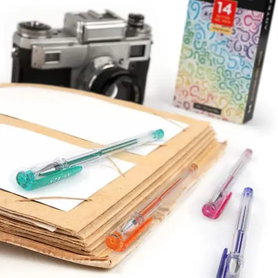 Arteza&reg; 14 Color Glitter Gel Pen Set {6}