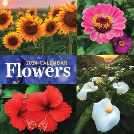 TF Publishing 2024 Flowers Wall Calendar {1}
