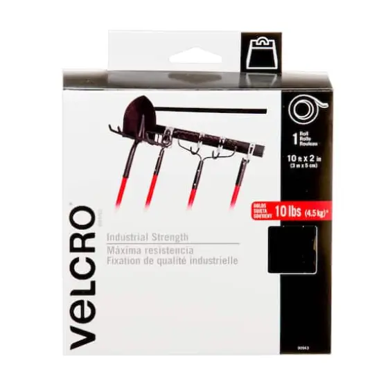 VELCRO&reg; Brand Industrial Strength Black Adhesive Roll {1}
