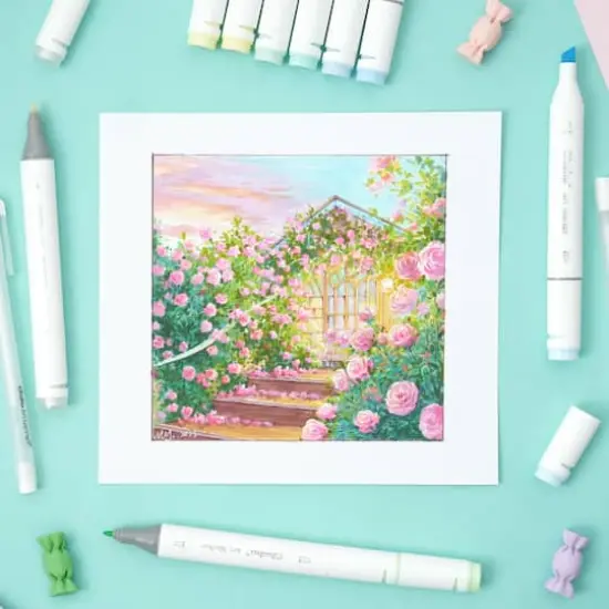 Ohuhu&reg; Oahu 6 Color Pastel Alcohol Marker Set {5}