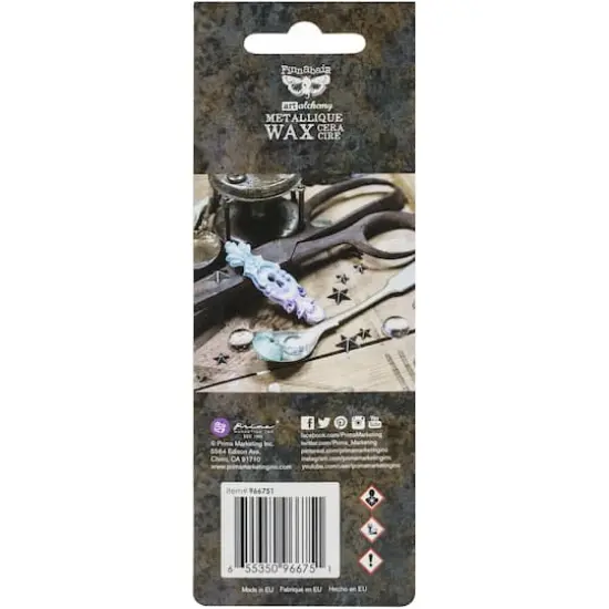 Finnabair&reg; Art Alchemy Metallique Wax, 0.68oz. Mint Sparkle {4}