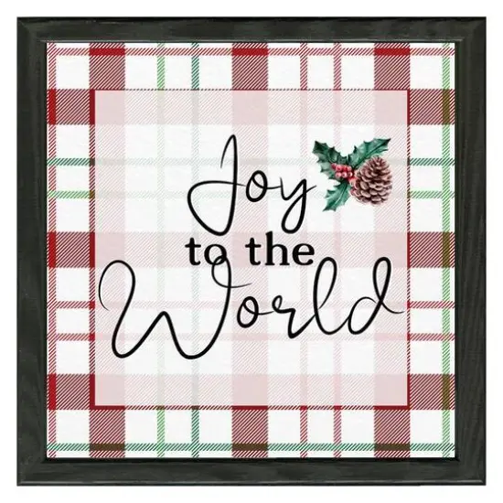Timeless Frames&reg; Joy to the World Framed Wall Art {1}