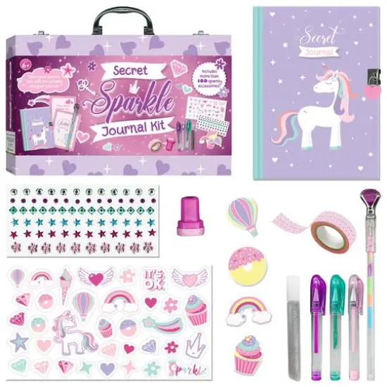 Hinkler Kaleidoscope Secret Sparkle Journal Kit {1}
