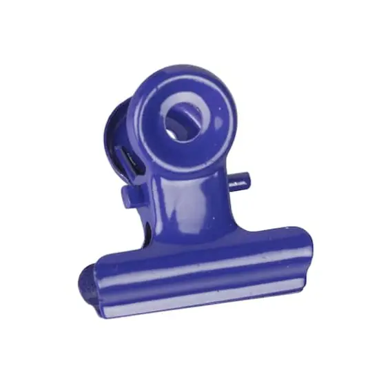 JAM Paper 22mm Metal Bulldog Clips, 25ct. Purple {4}