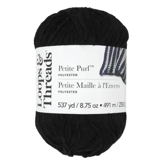 Petite Purl&trade; Yarn by Loops & Threads&reg; Moonless Night {1}