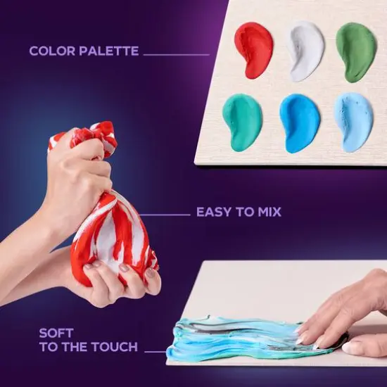 OKTO Sensory Art 3D Clay Koi Fish Painting Kit {4}