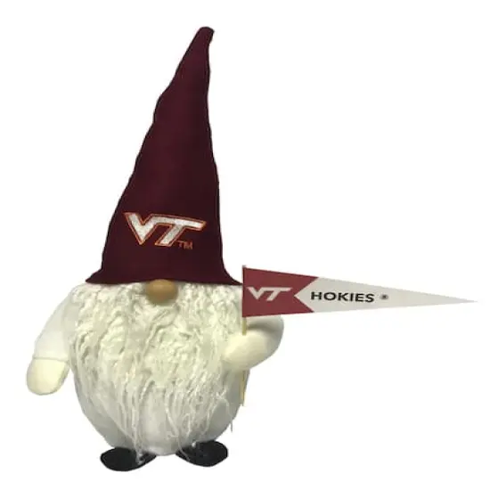Santa's Workshop 12" College Football Gnome Virginia Tech Hokies {1}