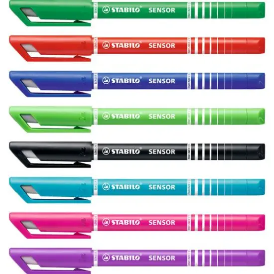 Stabilo&reg; Sensor&reg; Fineliner 8 Color Wallet Set {4}